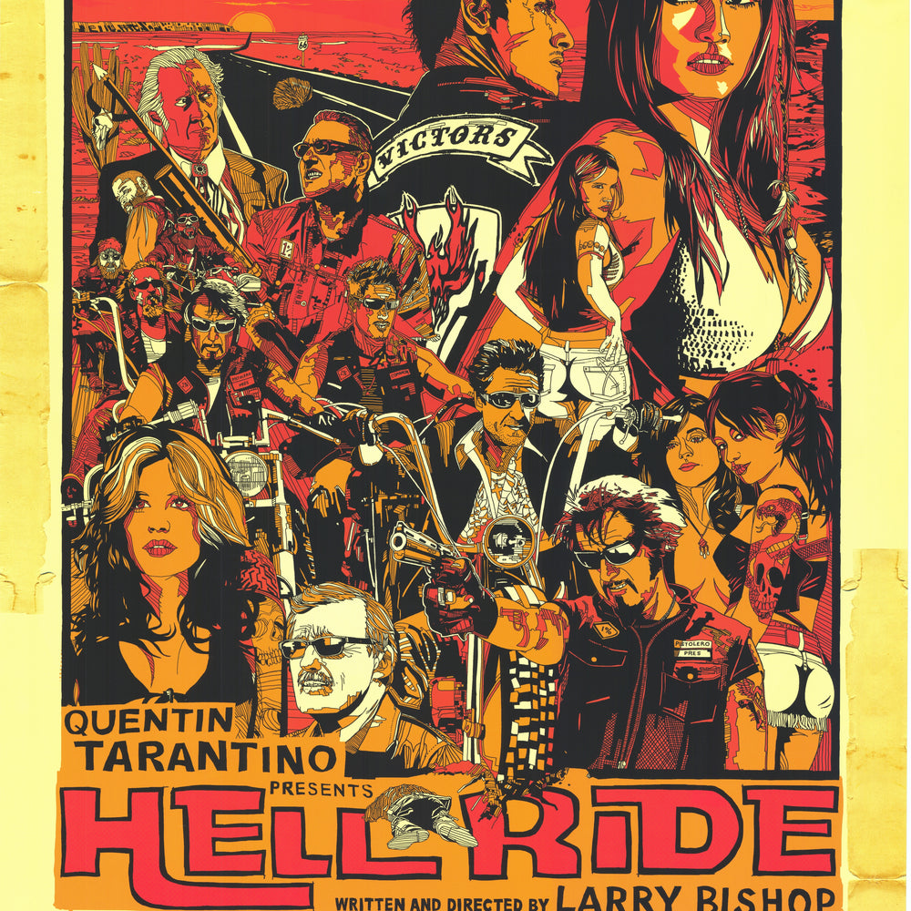 Hell Ride Original Filmplakat