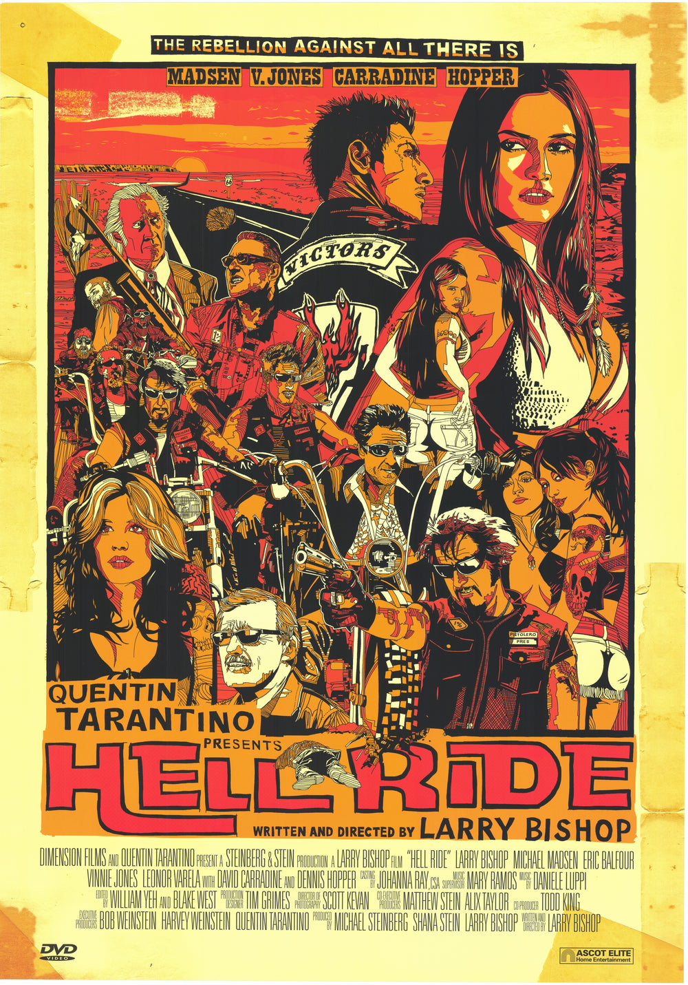 Hell Ride Original Filmplakat