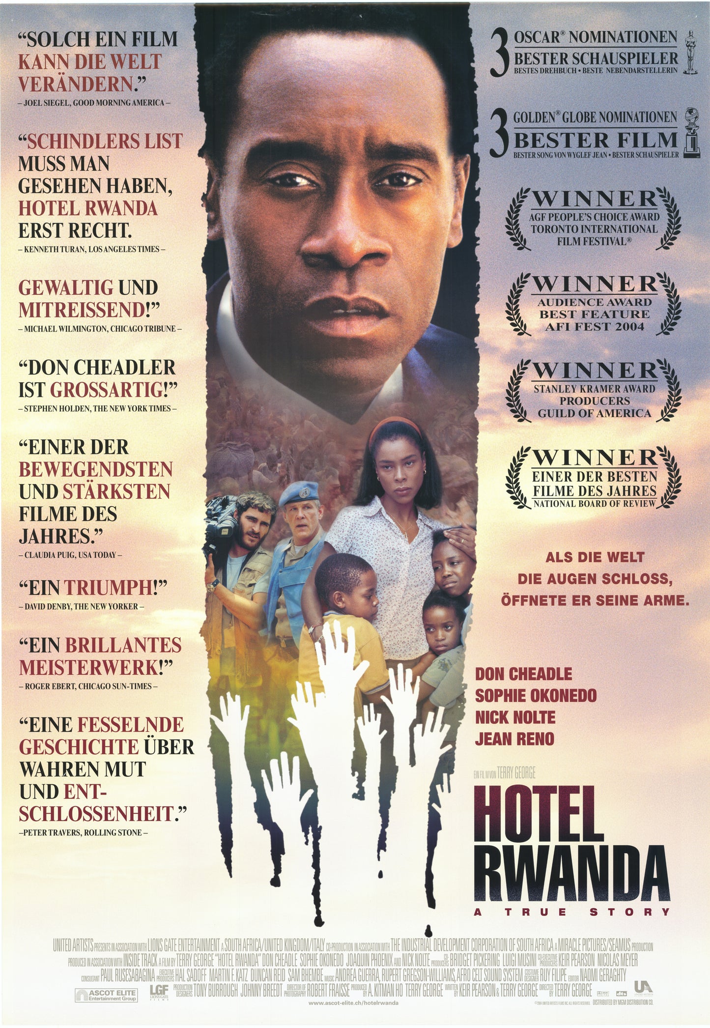 Hotel Rwanda Original Filmplakat