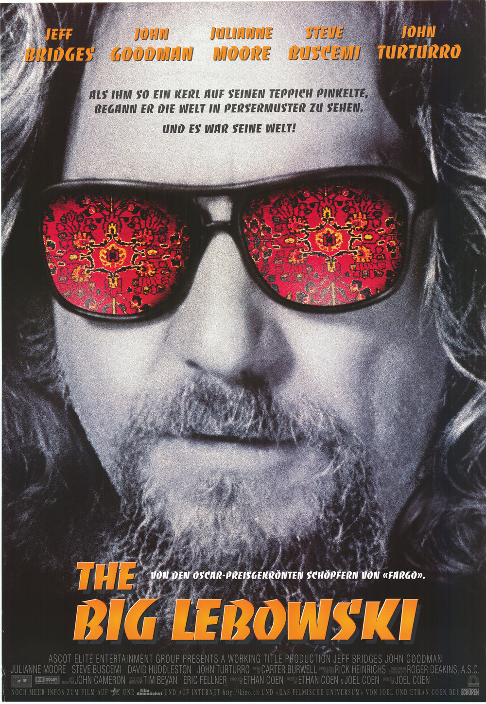 The Big Lebowski Original Filmplakat