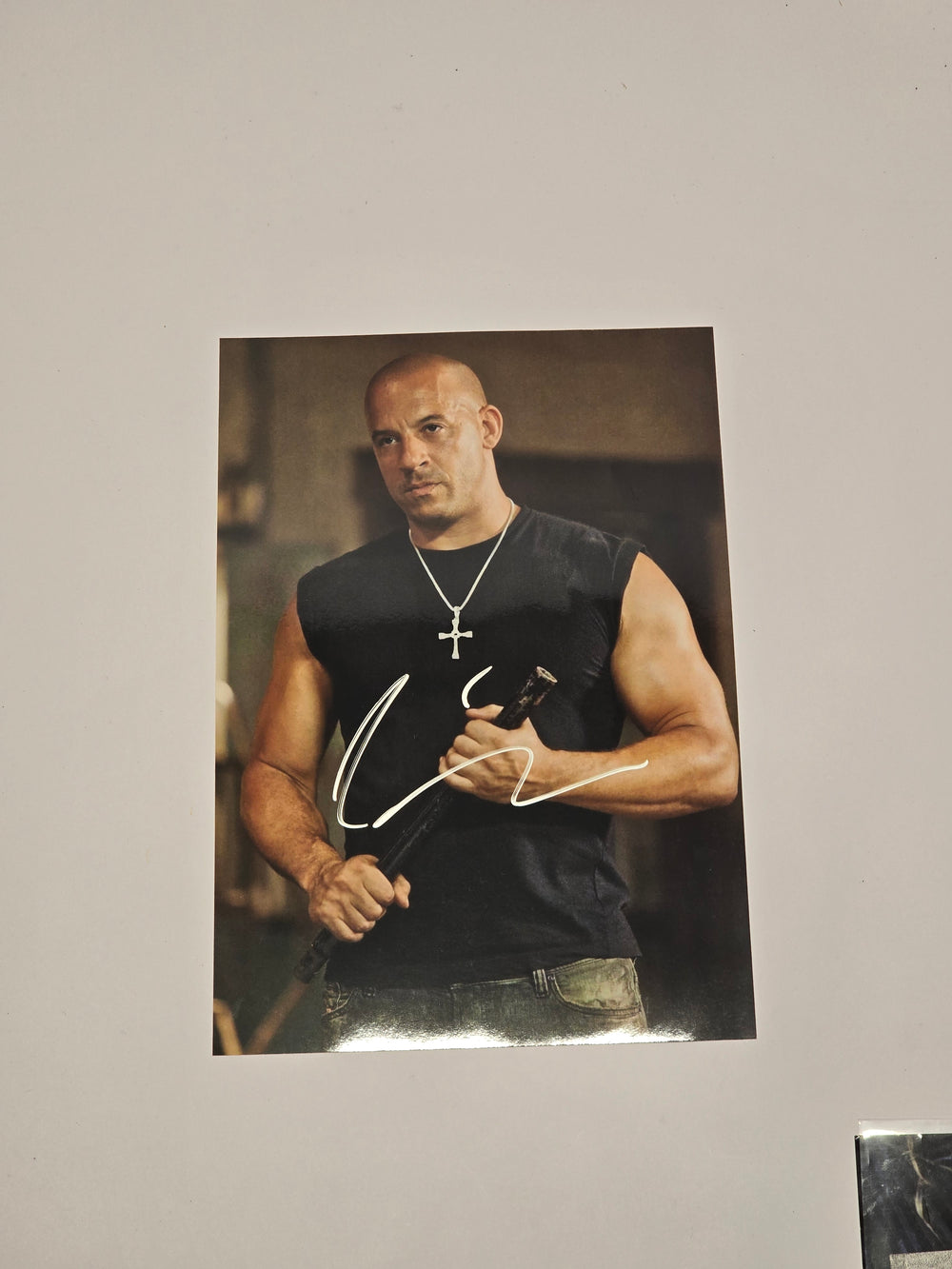 Original Autogramm von Vin Diesel aus «FAST & FURIOUS» (2009)