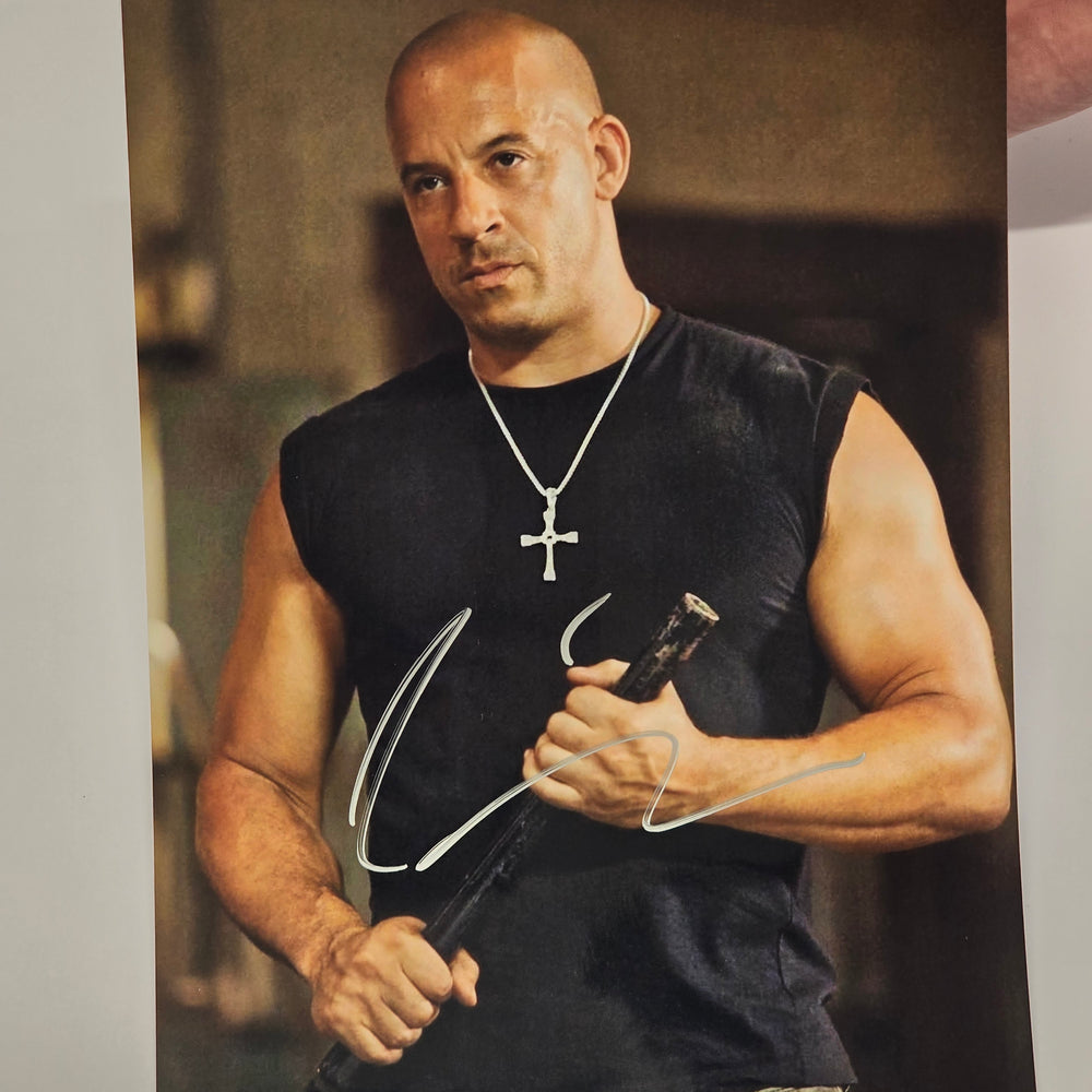 
                      
                        Original Autogramm von Vin Diesel aus «FAST & FURIOUS» (2009)
                      
                    